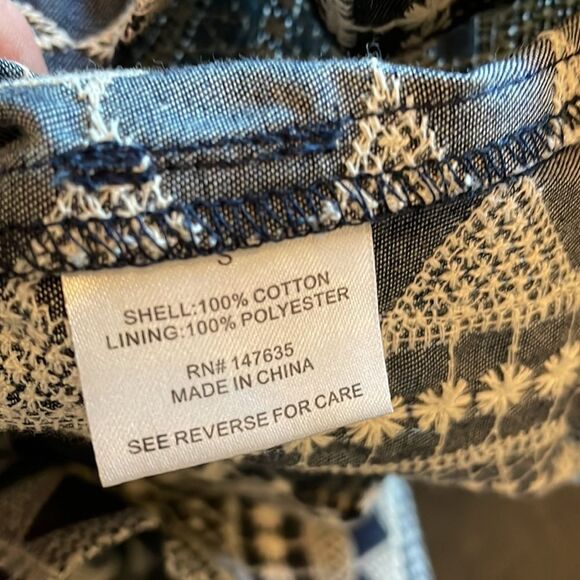 Romeo and Juliet couture sleeveless romper cut out 100% cotton size Small - Picture 5 of 11